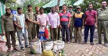 হরিণ শিকারের ফাঁদসহ যুবক গ্রেফতার