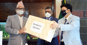এবার নেপালকে ৫ হাজার ভায়াল রেমডেসিভির দিল বাংলাদেশ