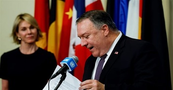 US demands restoration of UN sanctions against Iran