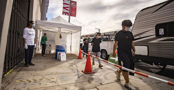 Coronavirus: Record 100,000 new Covid cases reported in US