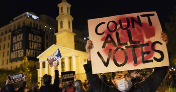 Biden, Trump locked in tight races in battleground states