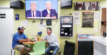 US election 2020: Debate pulled in 65 million TV viewers