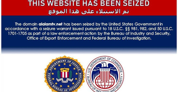 US government blocks Iran-affiliated news websites