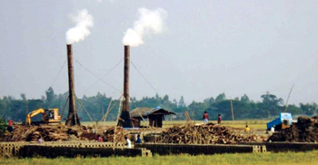 দুই ইটভাটাকে ৫ লাখ টাকা জরিমানা