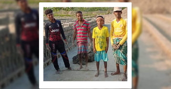 ইটভাটা থেকে পায়ে শিকল বাঁধা শ্রমিক উদ্ধার