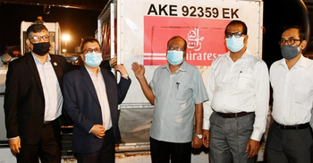250 US made ventilators arrive via India