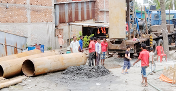 তিন এলাকাবাসীকে বঞ্চিত করে ‘গুরুত্বহীন স্থানে’ বসছে নাসিকের পাম্প