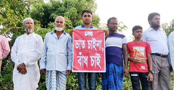 জাজিরায় টেকসই বেড়িবাঁধ নির্মাণের দাবি