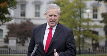 White House chief of staff Meadows has COVID-19