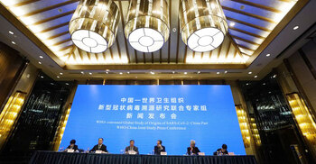 WHO report says animals likely source of COVID