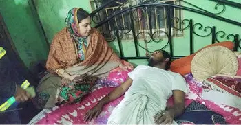 Woman burnt alive at locked house