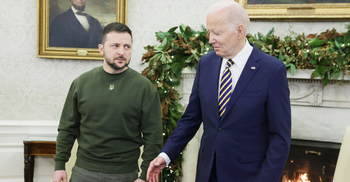 Biden tells Zelensky his country will never stand alone