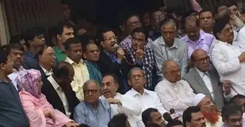 Khaleda in jail: BNP stages sit-in programme