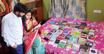 দেনমোহর হিসেবে টাকার পরিবর্তে বই