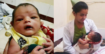 ফেলে গেল মা, বুকে তুলে নিল সেবিকারা