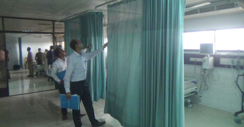 সেই পর্দা দেখতে ফরিদপুর মেডিকেলে তদন্ত দল