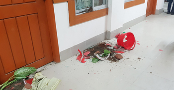 নিহত দুই ক্রিকেটারের দেহ মর্গে ফেলে রাখায় হাসপাতাল ভাঙচুর