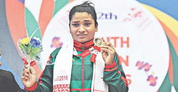 Simanta wins first gold medal for Bangladesh