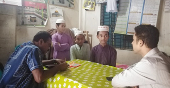 শিকলমুক্ত হলো সেই তিন মাদরাসাছাত্র