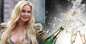 শ্যাম্পেন দিয়ে গোসল করেন পাকিস্তানি মডেল!