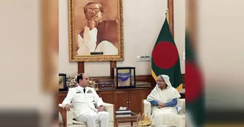 Saudi Naval chief lauds PM’s noble gesture of hosting Rohingyas