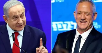 Israel election: Exit polls show Netanyahu trails rival Gantz