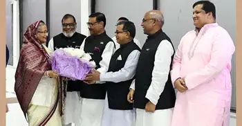 PM returns home
