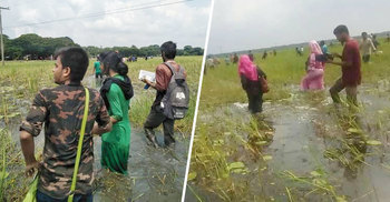 আন্দোলনরত শিক্ষার্থীদের ওপর হামলা করল কারা?