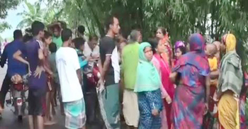 গাছে স্বামীর লাশ, পুকুরে স্ত্রীর