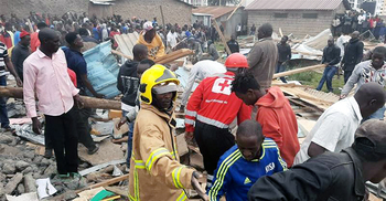 স্কুল ভবন ধসে প্রাণ গেল ৭ শিশুর, আহত ৫৭