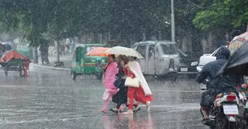 Light to moderate rain likely