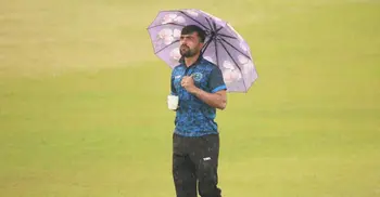 Rain washes out first session with Afghanistan 4 wickets away from win