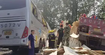 Bus collision kills 36 in eastern China