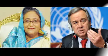 Rohingya crisis: UN chief talks to PM over phone