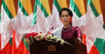 Suu Kyi’s speech at a glance