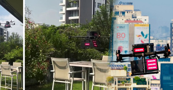 ঢাকায় ড্রোনের মাধ্যমে খাবার ডেলিভারি!