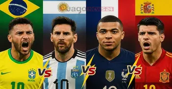 বিশ্বকাপে সম্ভাব্য সেমিফাইনাল খেলতে পারে ব্রাজিল-আর্জেন্টিনা-স্পেন-ফ্রান্স