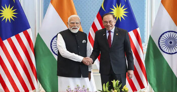 বাণিজ্য ও প্রতিরক্ষাখাতে সহযোগিতা বাড়াতে ভারত ও মালয়েশিয়ার অঙ্গীকার