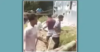 সুনামগঞ্জে গরু চুরির অভিযোগে বসতবাড়িতে হামলা-ভাঙচুর