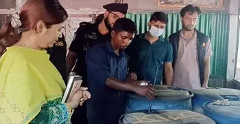 ব্রাহ্মণবাড়িয়ায় ১০ হাজার লিটার ডিজেল জব্দ