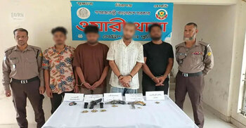 রাজধানীতে মাদকদ্রব্য অধিদপ্তরের পরিদর্শককে গুলি, গ্রেফতার ৪