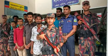 শেরপুর সীমান্ত দিয়ে ১০ বাংলাদেশিকে ফেরত দিলো বিএসএফ