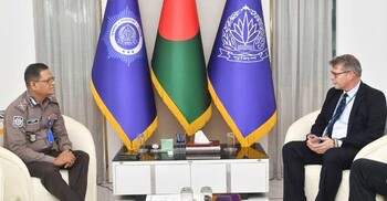 আইজিপির সঙ্গে ইইউ ইলেকশন অবজারভেশন প্রতিনিধি দলের সাক্ষাৎ