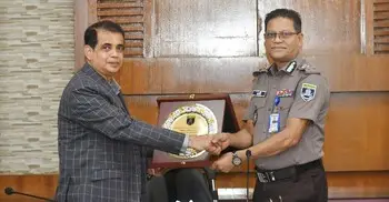 র‍্যাব ডিজি ও এসবিপ্রধানের বিদায় সংবর্ধনা