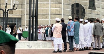 সংসদের দক্ষিণ প্লাজায় অধ্যাপক দিলারা হাফিজের জানাজা সম্পন্ন