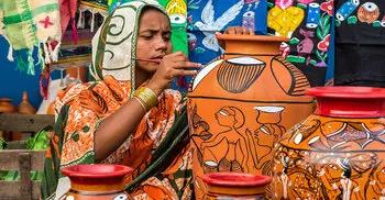 পহেলা বৈশাখ ঘিরে কর্মব্যস্ত কুমারপাড়া