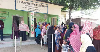 শেরপুর-৩ আসনে ভোটগ্রহণ শুরু