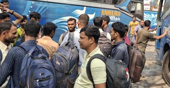 গাবতলী বাস টার্মিনালে যাত্রী কম, বাস আছে, ভাড়া বেশি