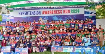 ঢাকা বিশ্ববিদ্যালয়ে হাইপার অ্যাওয়ারনেস রান অনুষ্ঠিত
