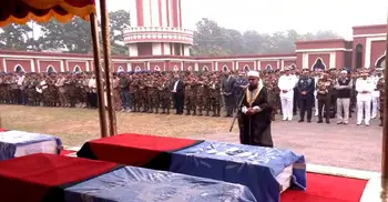 শান্তিরক্ষী মিশনে শহীদ ৬ বাংলাদেশি সেনার জানাজা সম্পন্ন